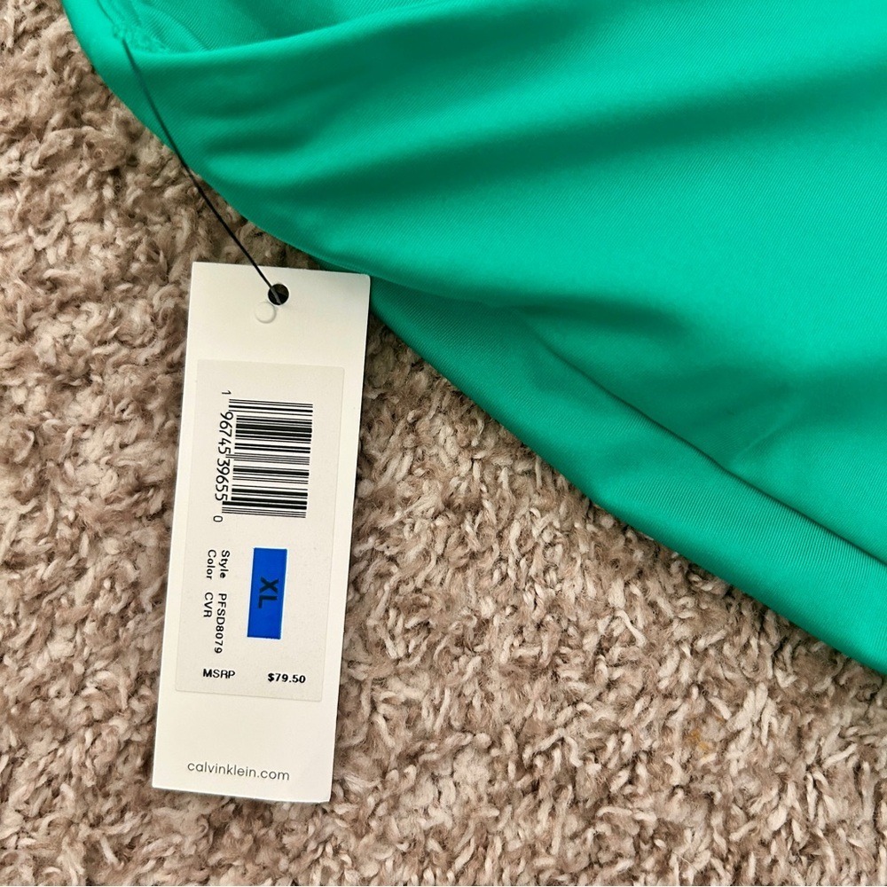 Calvin Klein I Womens Green Sleeveless Tennis Dress I Size XL I Athleisure - Picture 10 of 12